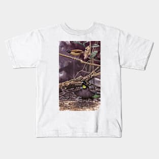 Lawes's Parotia Kids T-Shirt